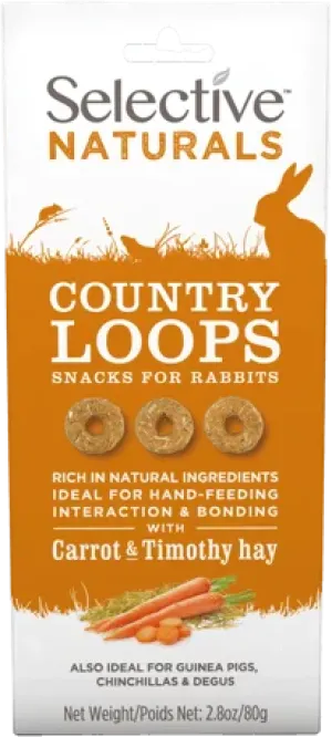 Selective Naturals Rabbit Country Loops  - Case of 4