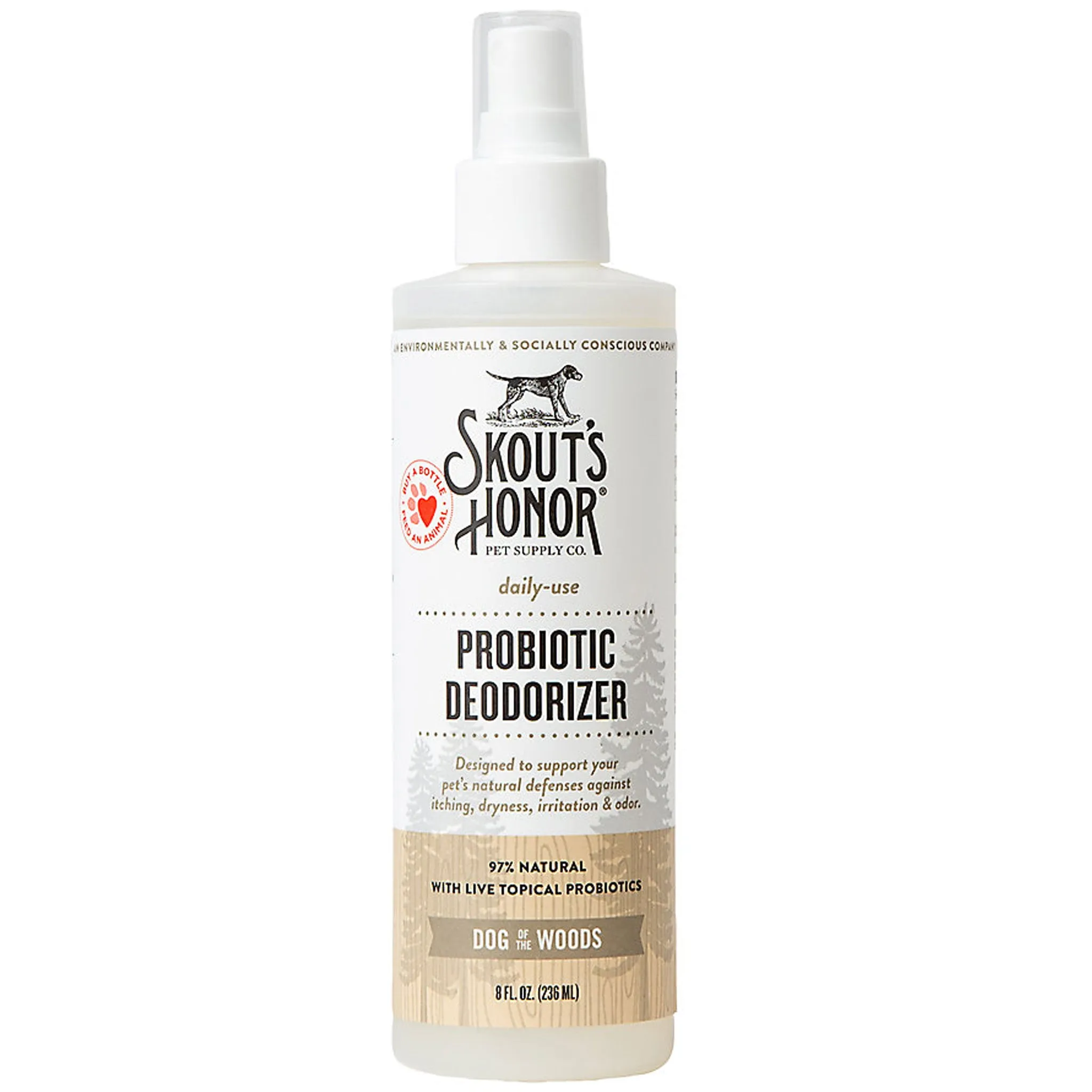 Skout's Honor Probiotic Deodorizer Dog of the Woods - 8 oz