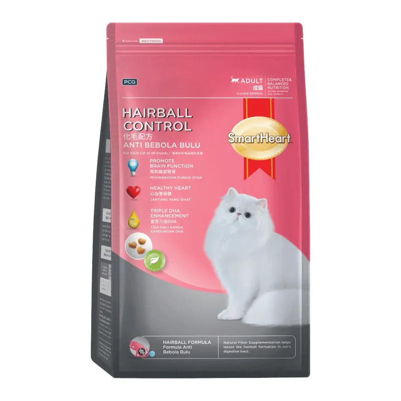 SmartHeart Cat Adult Hairball Control 10kg