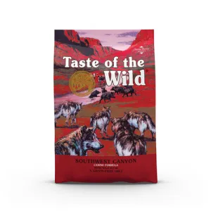 Taste of the Wild Southwest Canyon Grain Free All Breeds & Life Stage Dry Dog Food 12.2kg