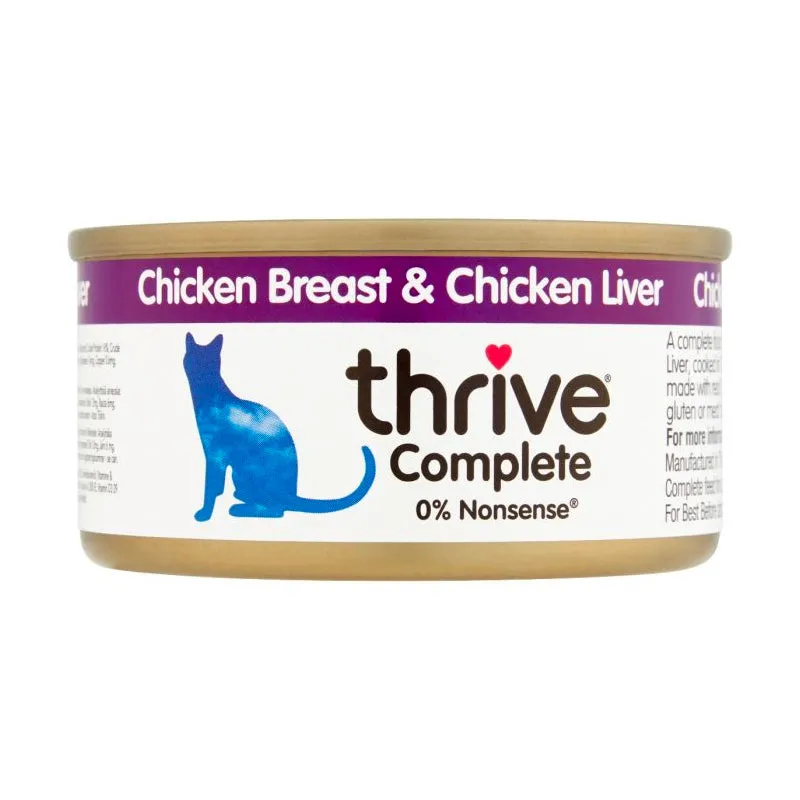 Thrive Cat Tin - Chicken Breast & Chicken Liver