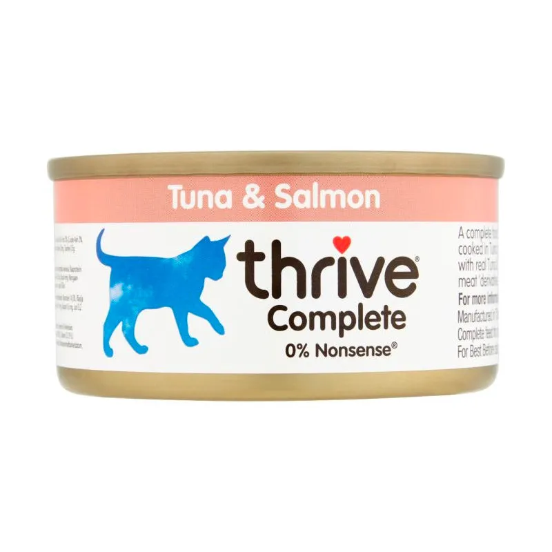 Thrive Cat Tin - Tuna with Salmon