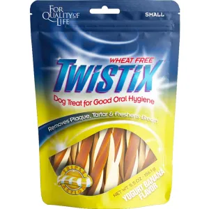 Twistix Yogurt Banana Small Dental Dog Treats 156g