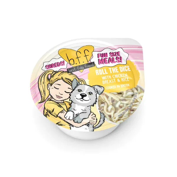 Weruva BFF Fun Size Meals  Roll The Dice with Chicken Breast & Rice *Clearance*