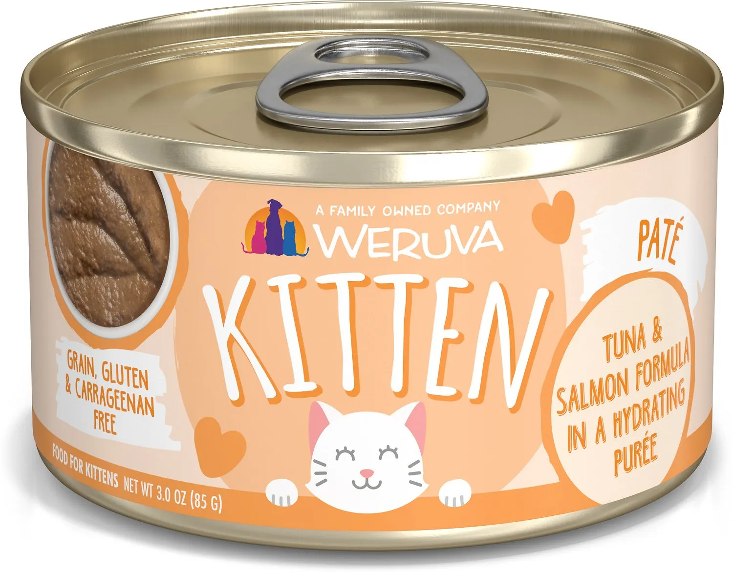 Weruva Kitten Tuna & Salmon Pate